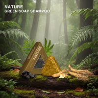 Nature’s Touch™ Natural Triangle Shampoo Soap