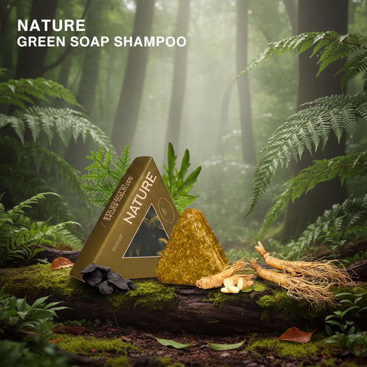 Nature’s Touch™ Natural Triangle Shampoo Soap