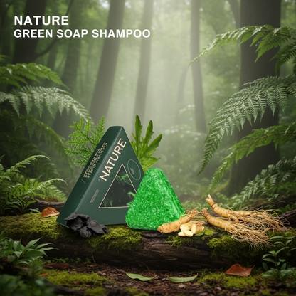 Nature’s Touch™ Natural Triangle Shampoo Soap