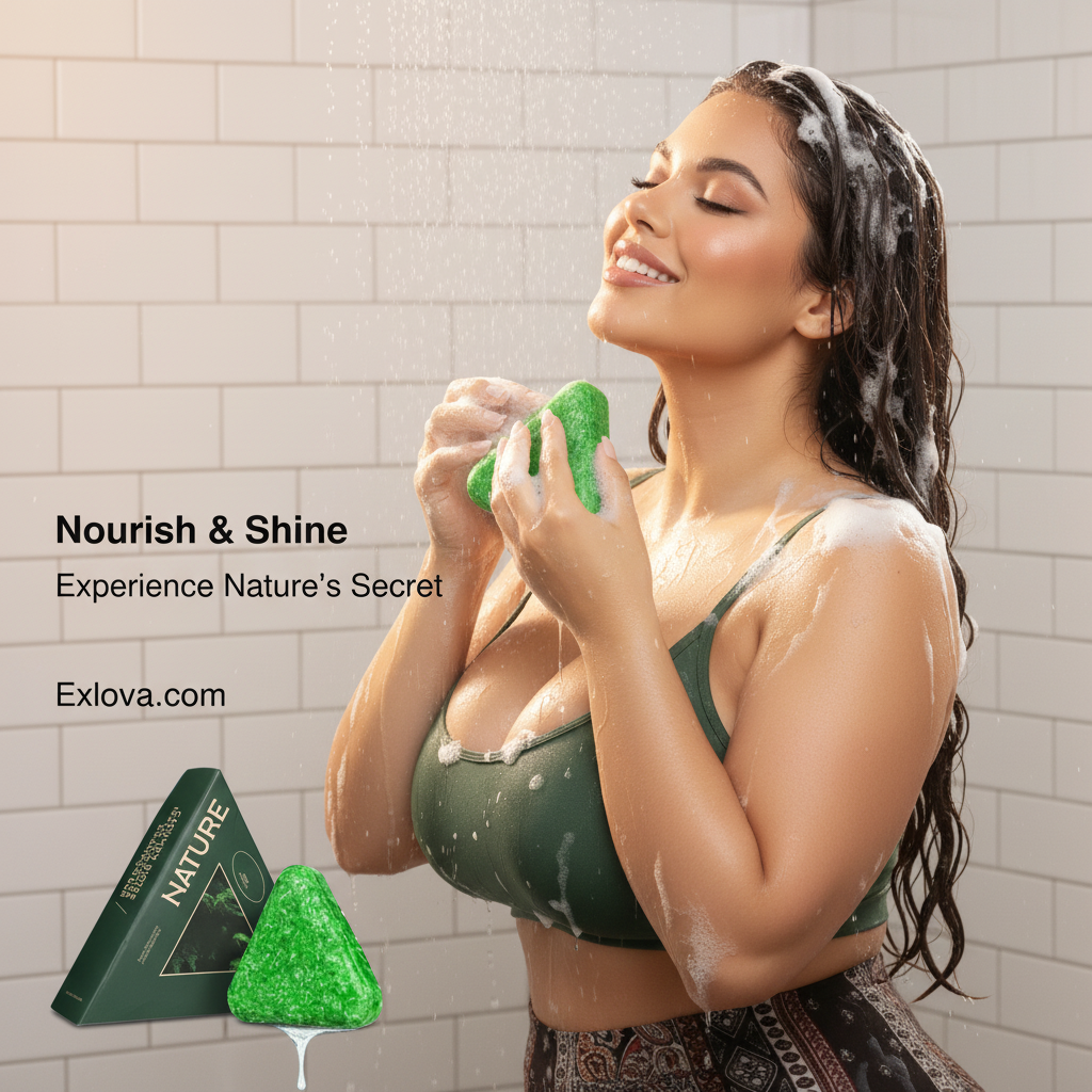 Nature’s Touch™ Natural Triangle Shampoo Soap