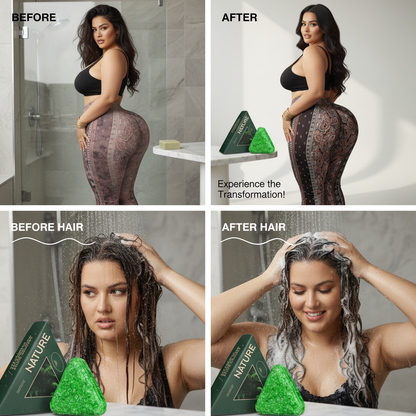 Nature’s Touch™ Natural Triangle Shampoo Soap