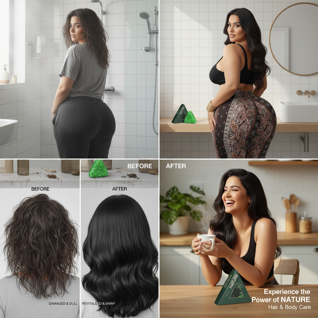 Nature’s Touch™ Natural Triangle Shampoo Soap